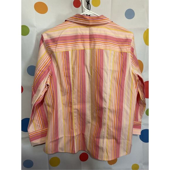 NEW Foxcroft Wrinkle Free Shirt Size 10 💕🌿 - Picture 4 of 11